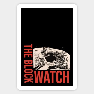 The Block Watch - Moon Patrol Sticker